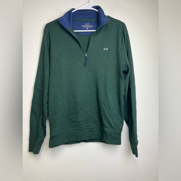 VINEYARD VINES Men’s 1/4 Zip Sweater - Picture 2 of 5